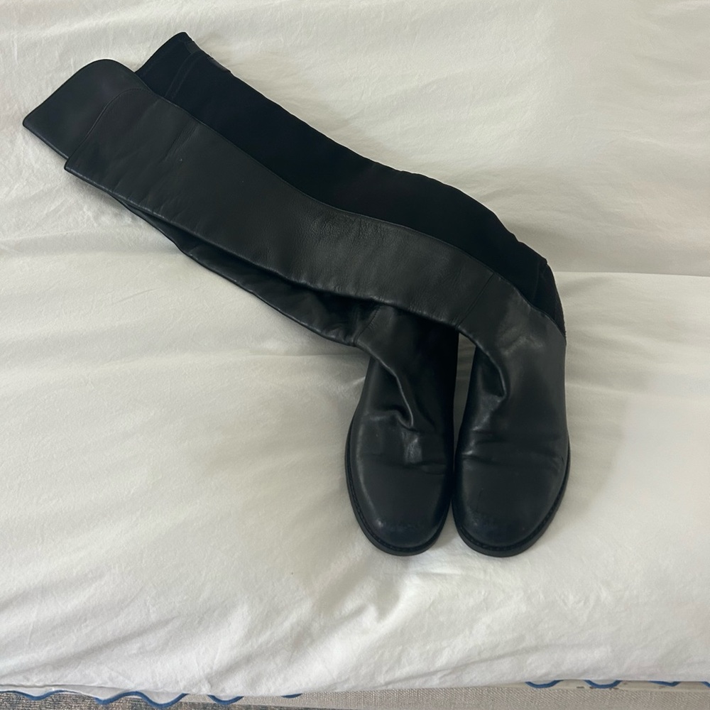 Stuart weitzman size 5 black boots